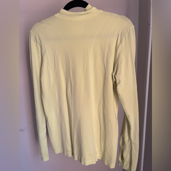 Gap Fit Size L Quarter Zip Lime Green - Picture 3 of 3